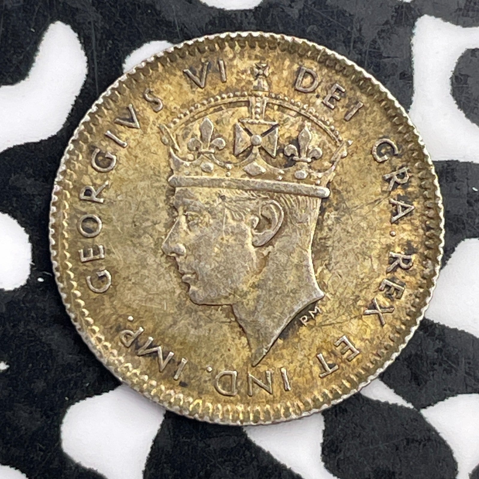 1941-C Newfoundland 5 Cents Lot#F3257 Silver! High Grade! Beautiful!