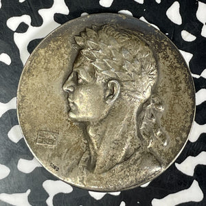 1919 Switzerland Basel Gymnastics Club Centennial Medal Lot#JM9245 Silver! 35mm
