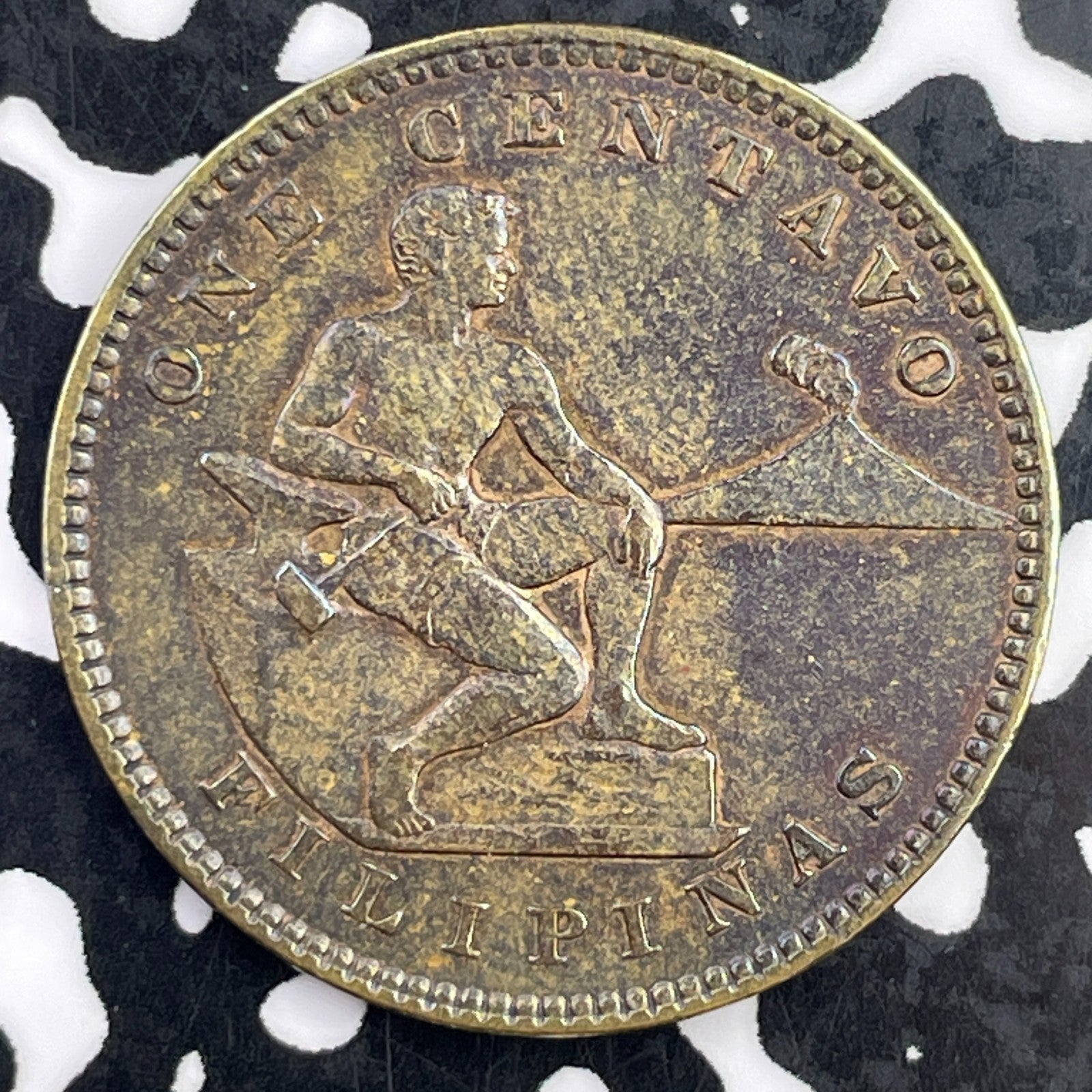 1904 U.S. Philippines 1 Centavo Lot#F3245 Nice!