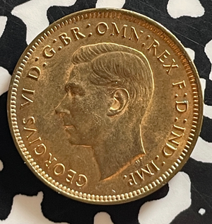 1948 Great Britain Farthing Lot#T4267 High Grade! Beautiful!