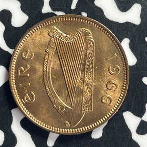 1966 Ireland Farthing Lot#T9150 High Grade! Beautiful!