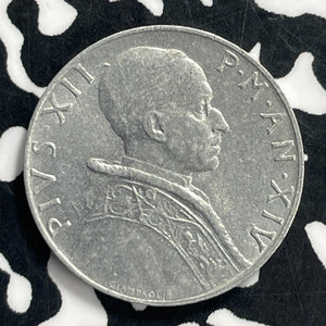 1952 Vatican City 5 Lire Lot#C0713 High Grade! Beautiful!