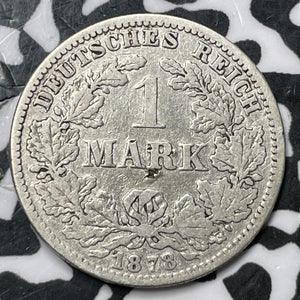 1878-G Germany 1 Mark Lot#D7948 Silver!