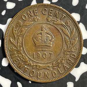 1907 Newfoundland Large Cent Lot#E7521