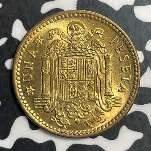 1953(61) Spain Peseta Lot#T2960 High Grade! Beautiful! Better Date