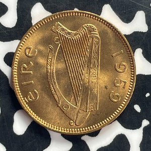 1959 Ireland Farthing Lot#T9147 High Grade! Beautiful!