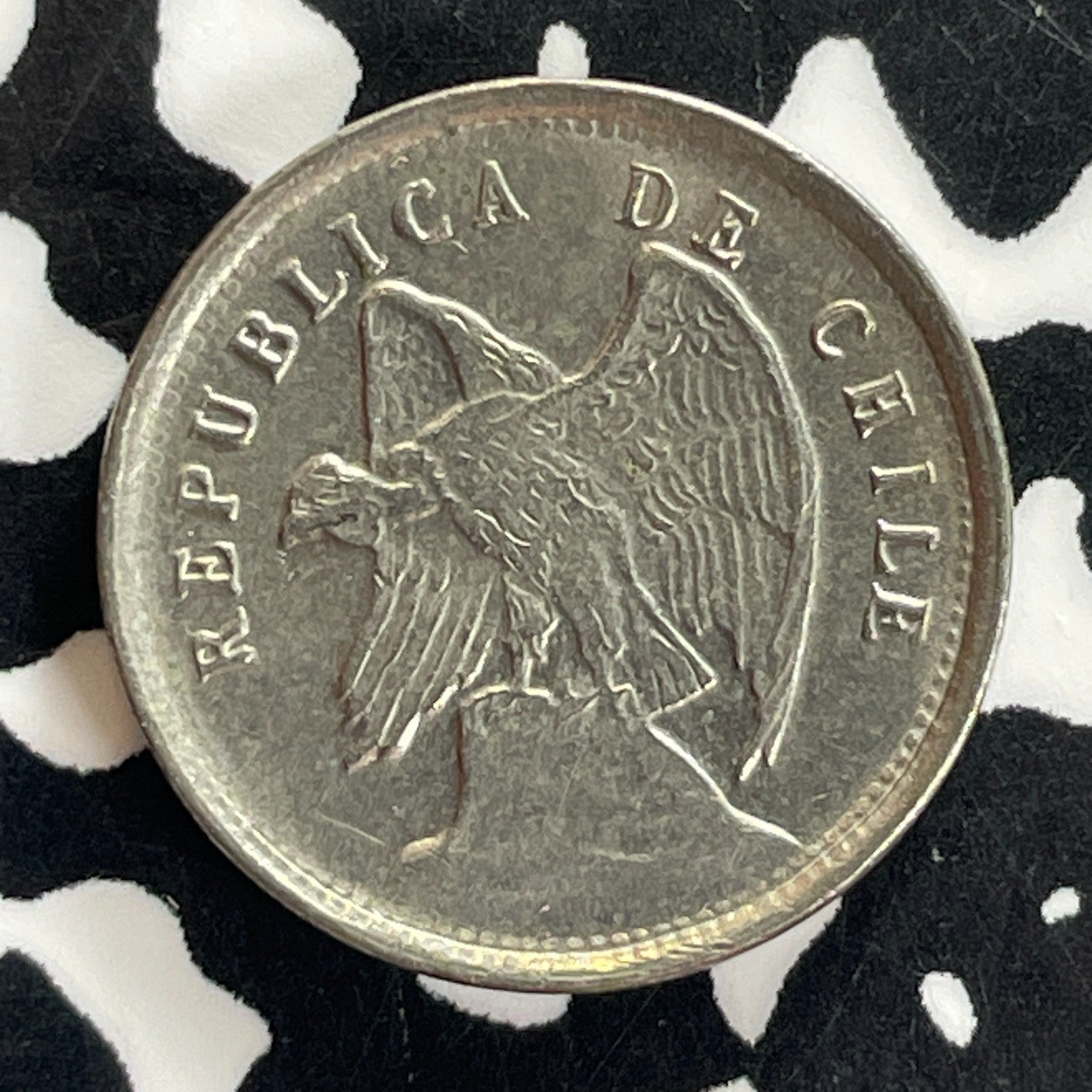 1922 Chile 5 Centavos  Lot#C4609 High Grade! Beautiful!