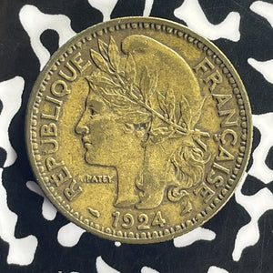 1924 Cameroon 2 Francs Lot#T8627 Nice!