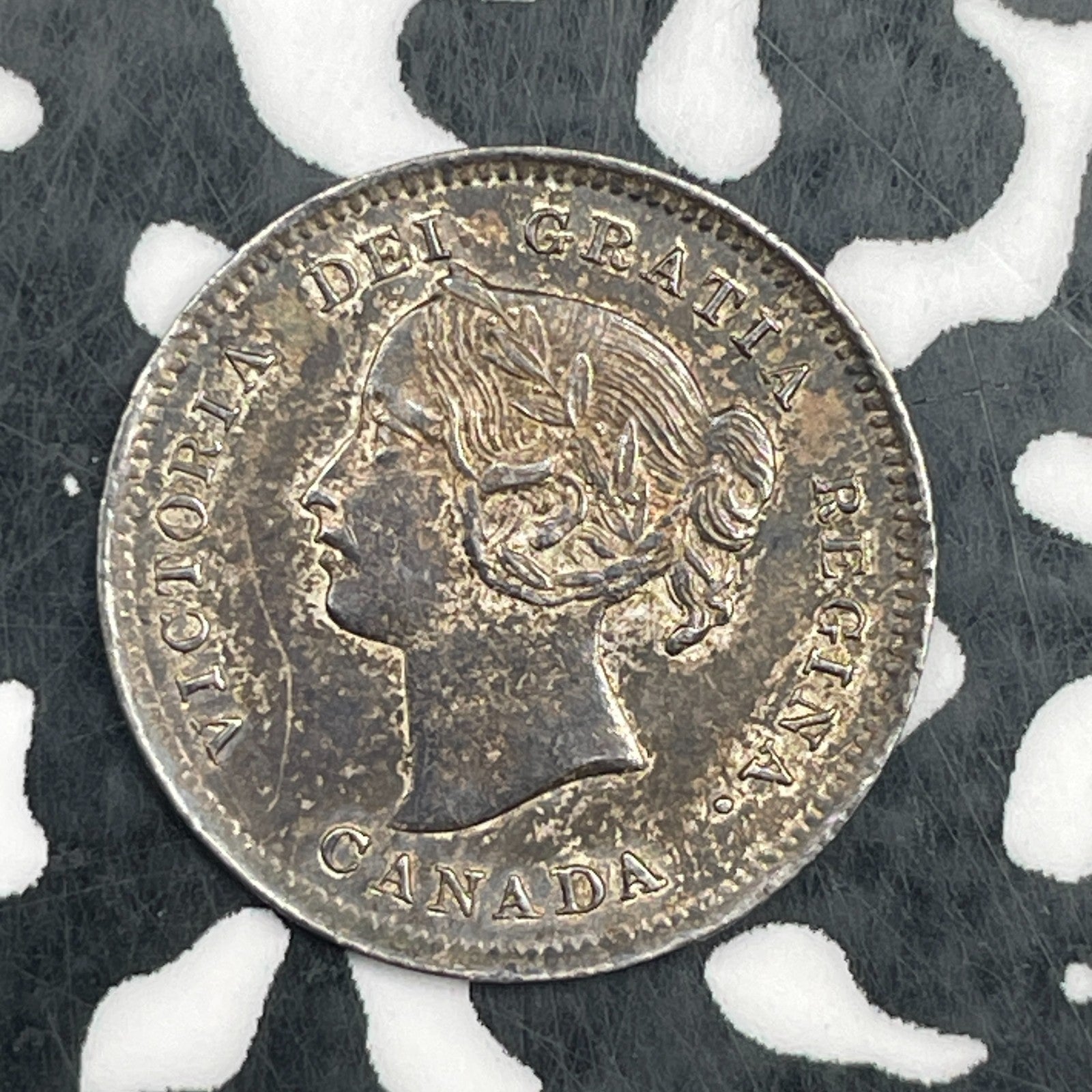 1899 Canada 5 Cents Lot#JM1724 Silver! Nice!