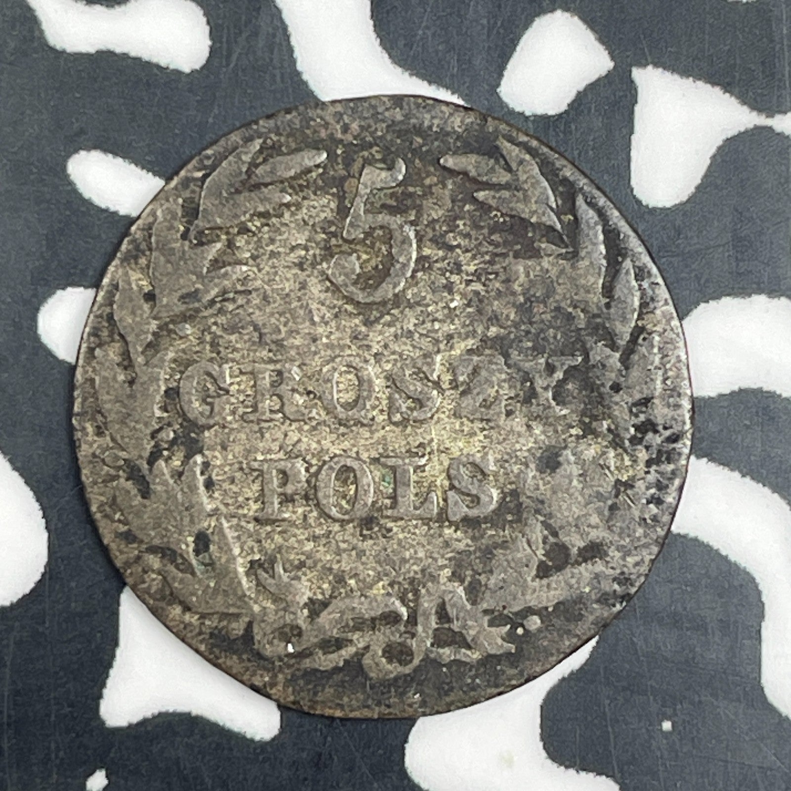 1816 Poland 5 Groszy Lot#C9313