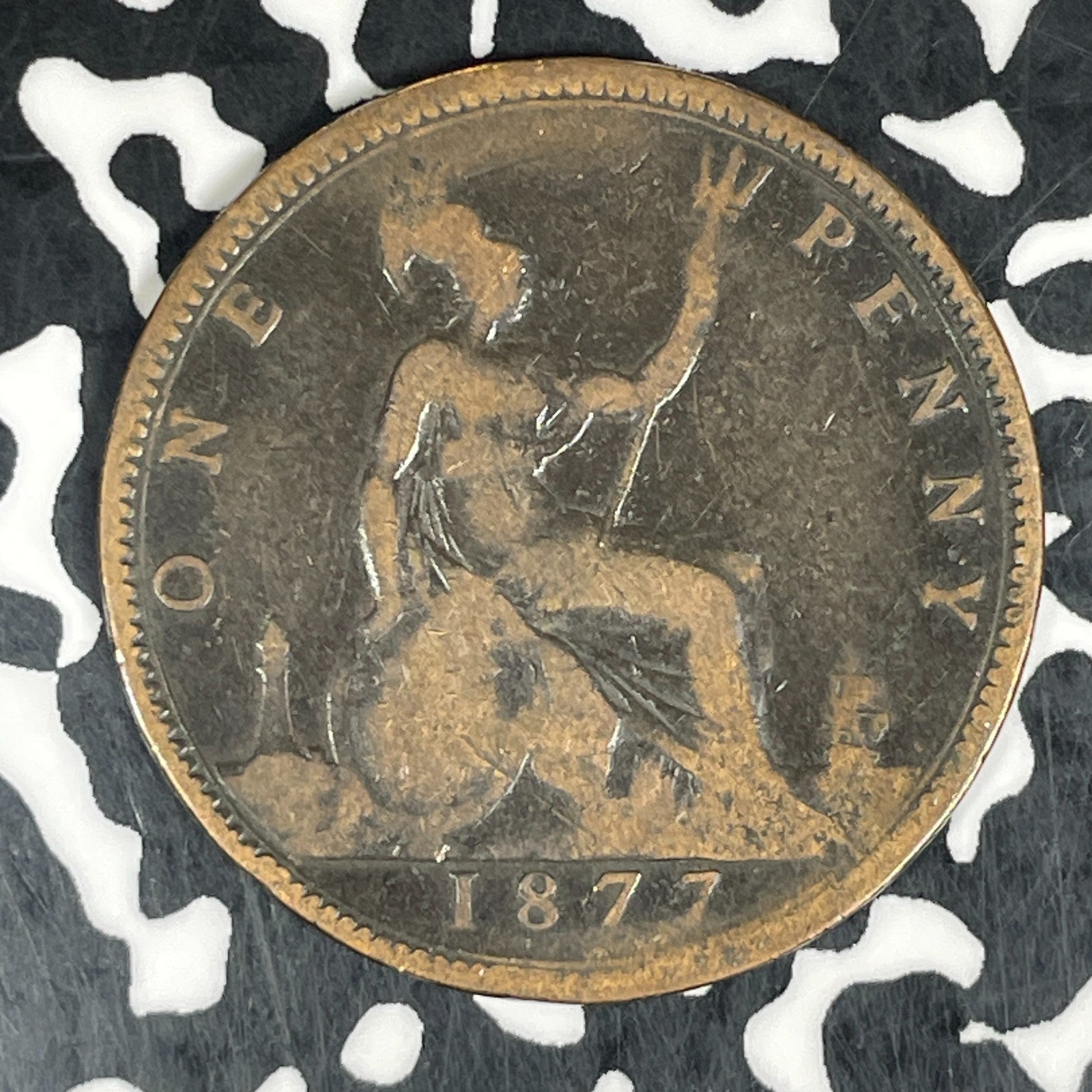 1877 Great Britain 1 Penny Lot#C5983