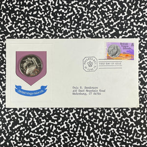 Lot Of 6x 1973 British Virgin Islands FDC Coin Sets Lot#B2390