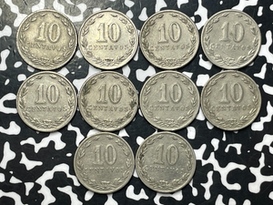 1937 Argentina 10 Centavos (10 Available) (1 Coin Only)