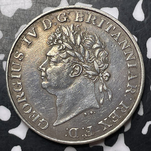 1821 Ceylon 1 Rixdollar Lot#JM9013 Silver! Nice! Scarce! Elephant