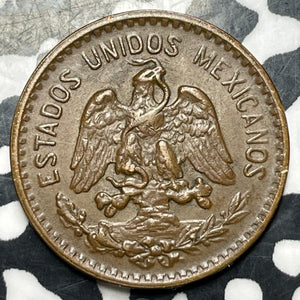 1920-Mo Mexico 1 Centavo Lot#JM8131 Nice! Key Date!