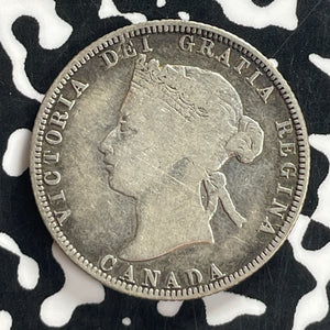 1870 Canada 25 Cents Lot#T7729 Silver!
