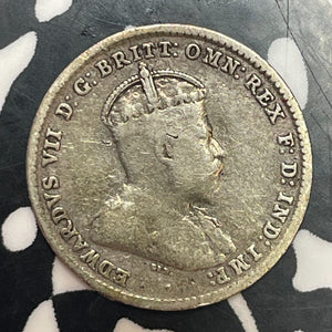 1910 Australia 3 Pence Threepence Lot#T2474 Silver!