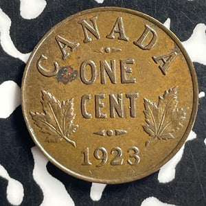 1923 Canada Small Cent Lot#T7169 Key Date! Nice!