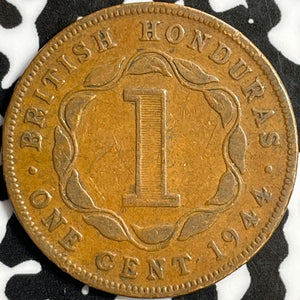 1944 British Honduras 1 Cent Lot#D8101