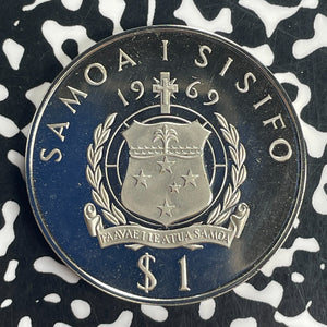 1969 Western Samoa 1 Tala Lot#T8464 Proof! Robert Louis Stevenson