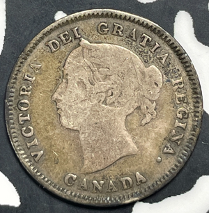 1890-H Canada 5 Cents Lot#C0317 Silver!