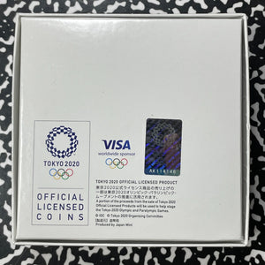 2020 Japan Tokyo Olympics Athletics 1000 Yen Proof Set Lot#B2368 Silver!