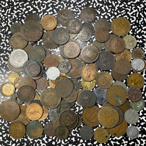 Bulk Lot Of 100x Assorted World Cull Coins Lot#B2267 Mixed Date