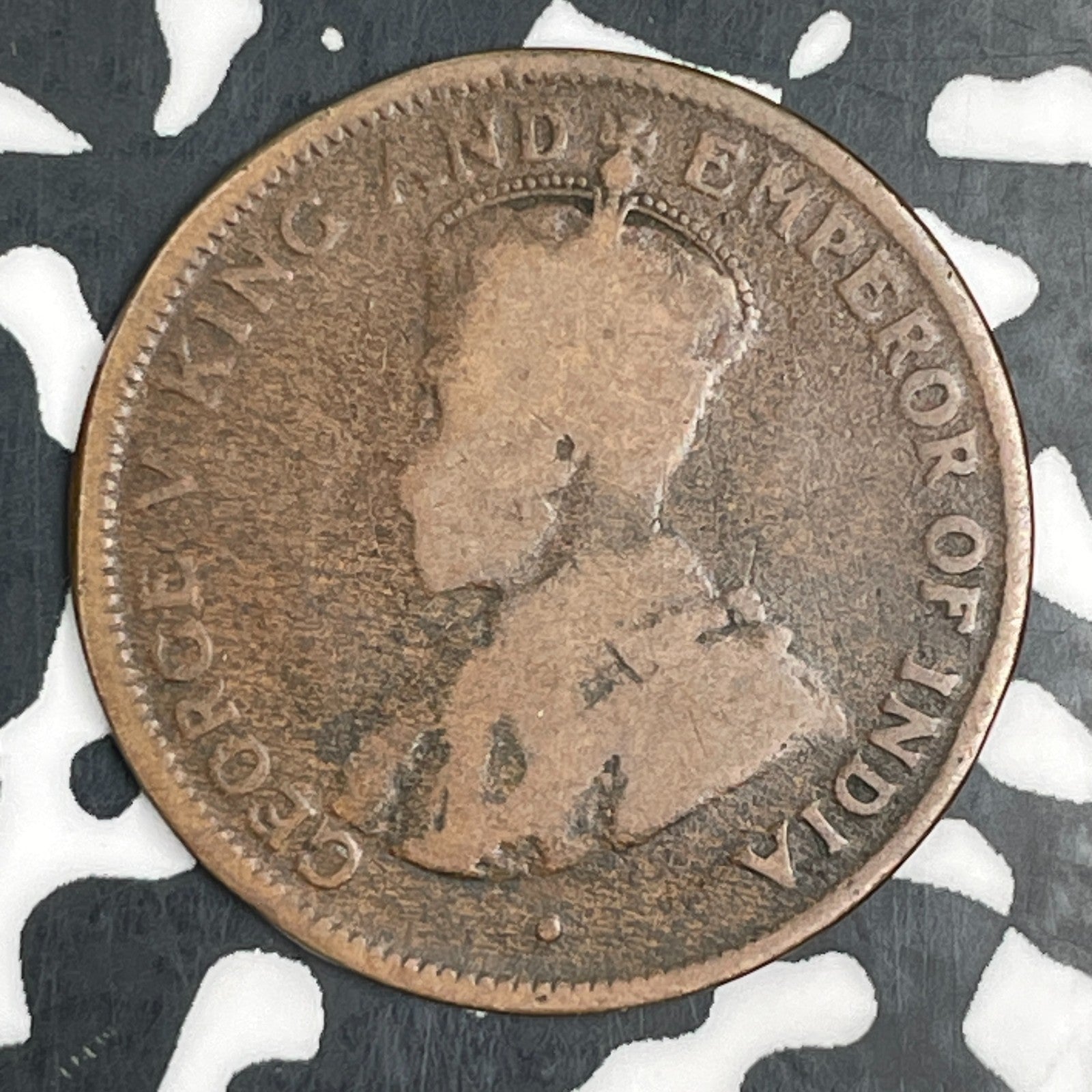1916 British Honduras 1 Cent Lot#F9623