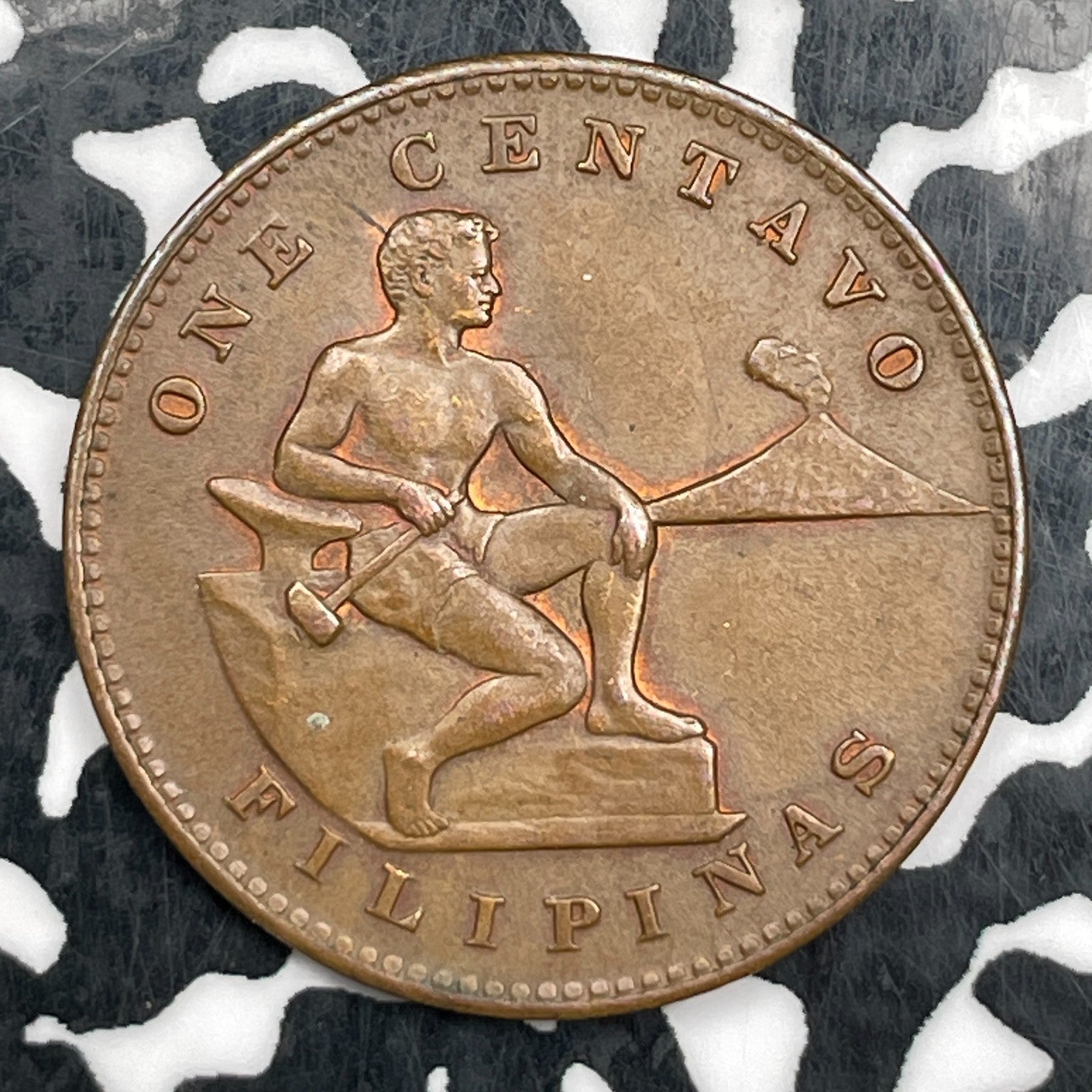 1944-S U.S. Philippines 1 Centavo Lot#F5526 High Grade! Beautiful!