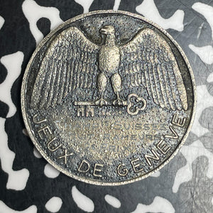 1941 Switzerland Geneva Sporting Festival Medal Lot#T6036 29mm