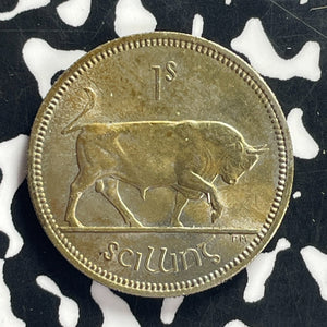 1963 Ireland 1 Shilling Lot#T9154 High Grade! Beautiful!