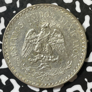 1932 Mexico 1 Peso Lot#E5003 Silver! High Grade! Beautiful!