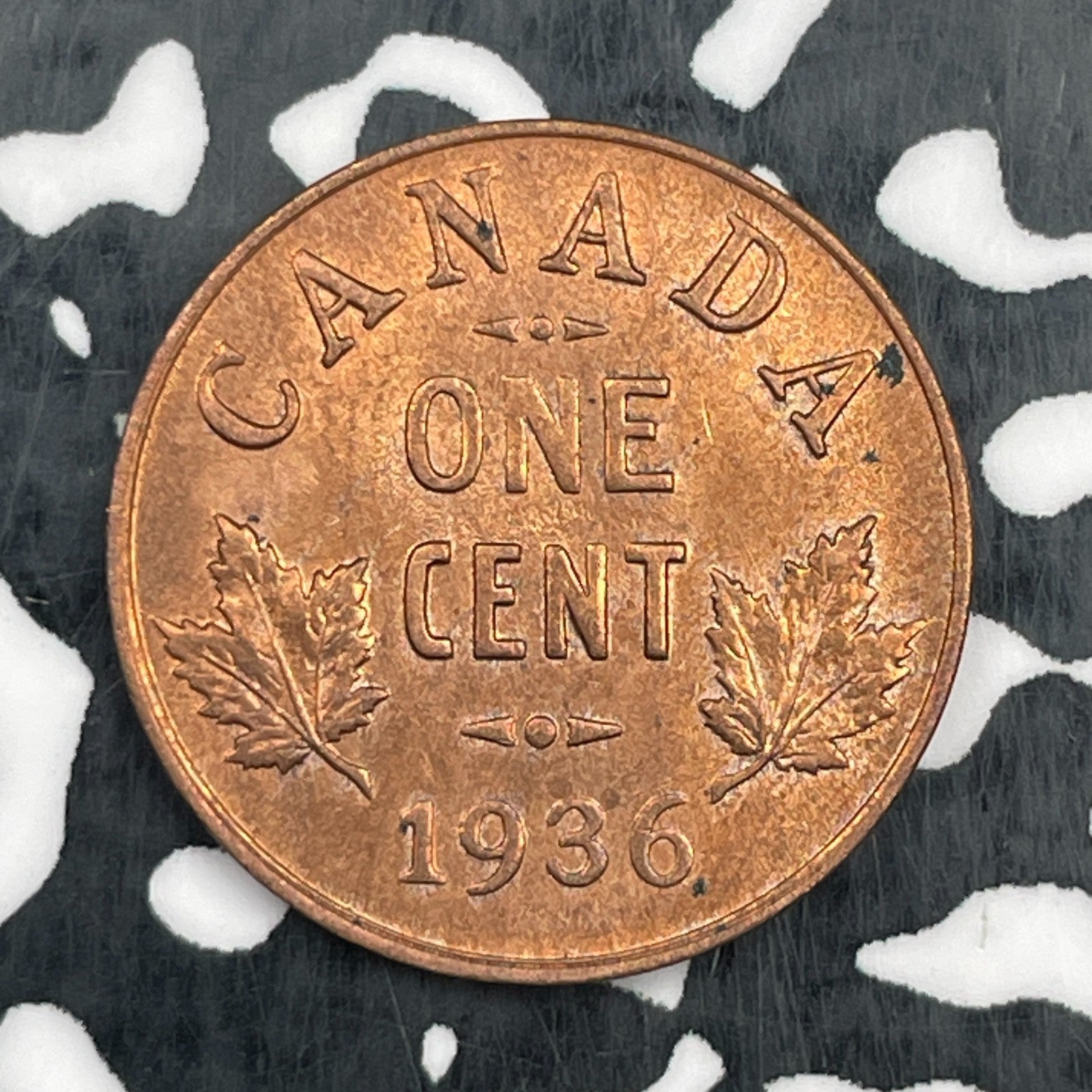 1936 Canada Small Cent Lot#N1399 High Grade! Beautiful!
