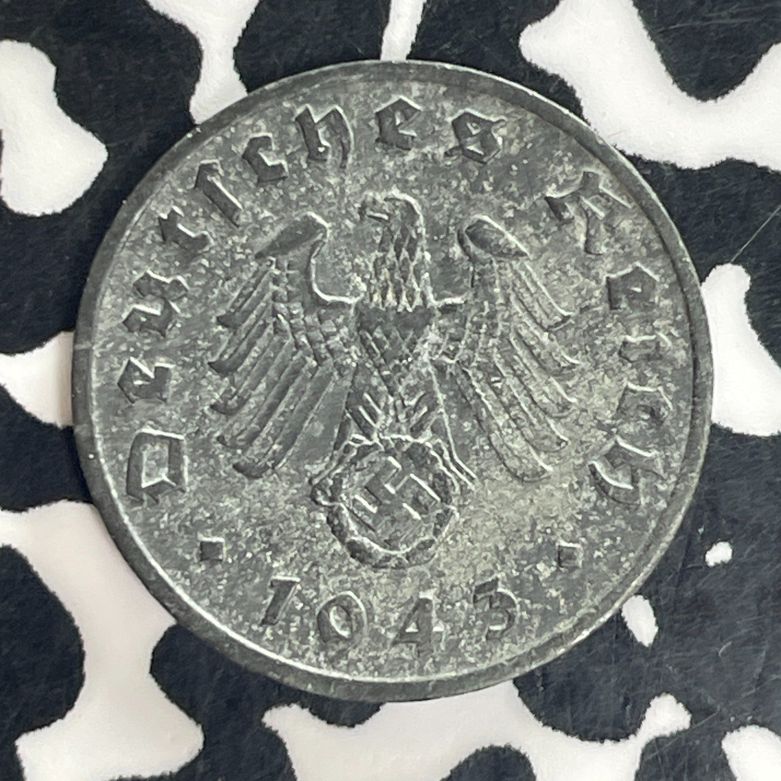 1943-F Germany 1 Pfennig Lot#C5092