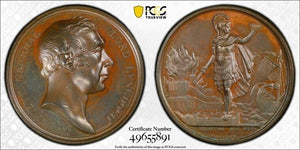 1813 G.B. Battle Of San Sebastian Medal PCGS SP62 Lot#GV8592 Eimer-1036