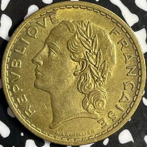 1940 France 5 Francs Lot#D8632 Nice!