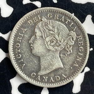 1900 Canada 10 Cents Lot#T7000 Silver! Nice!