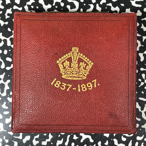 1897 G.B. Queen Victoria Diamond Jubilee Medal Lot#B2506 With Original Case