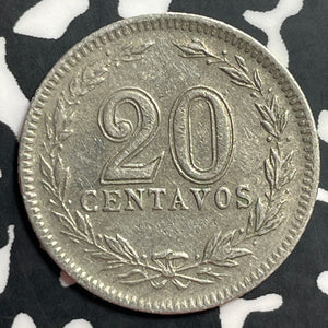 1923 Argentina 20 Centavos Lot#E7603