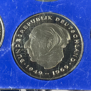 1979-G West Germany 10x Coin Proof Set Lot#B2407 With Case