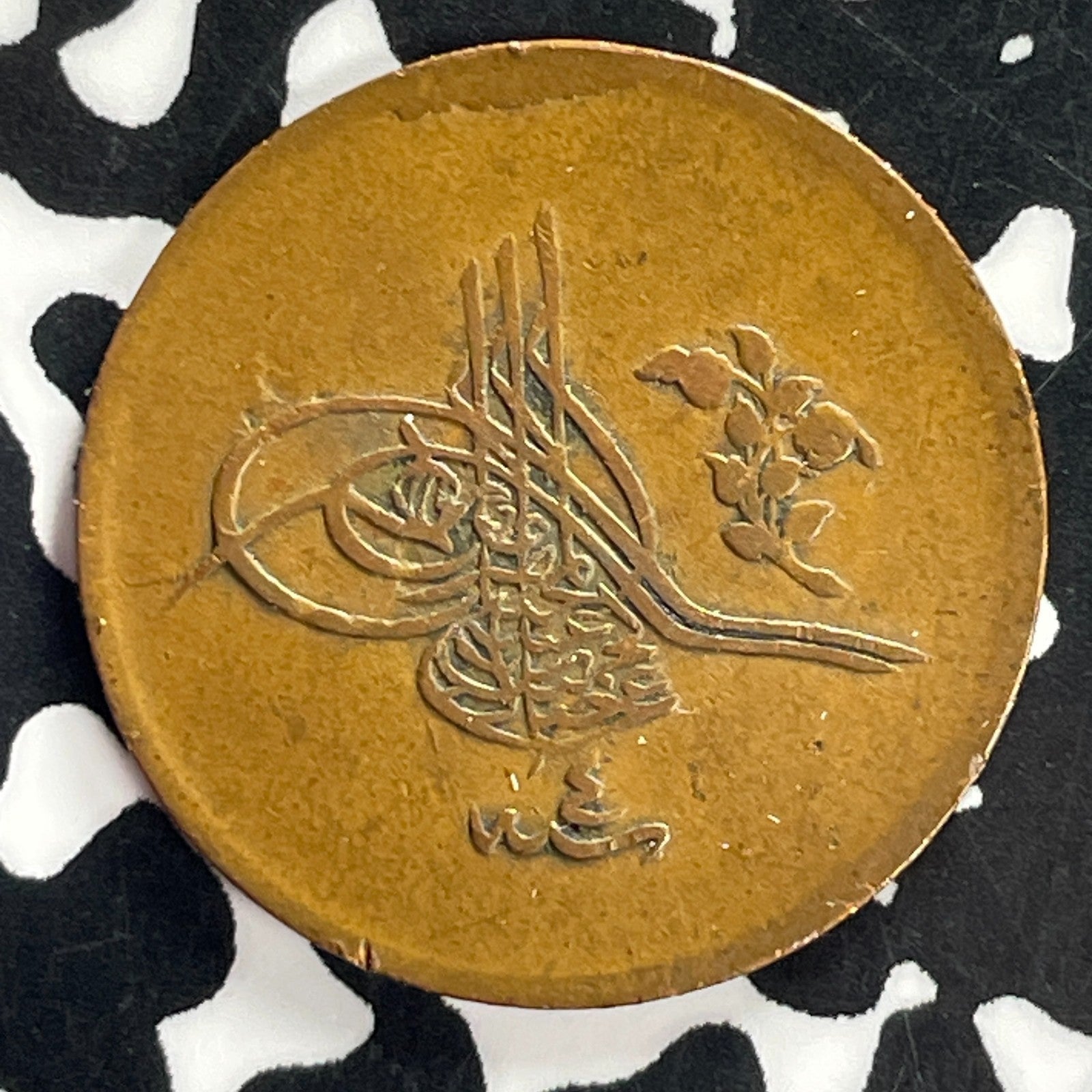 AH 1293 (1879) Turkey 5 Para Lot#C4492