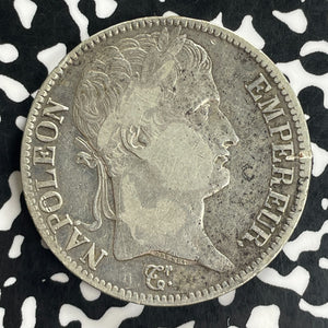 1811-K France Napoleon 5 Francs Lot#JM0095 Large Silver!