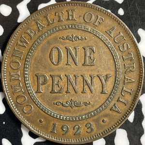 1923 Australia 1 Penny Lot#D8687