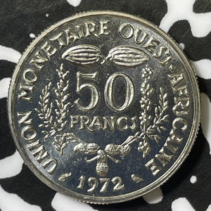 1972 West African States 50 Francs Lot#E4756 Essai