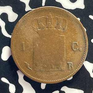 1823-B Netherlands 1 Cent Lot#T8662