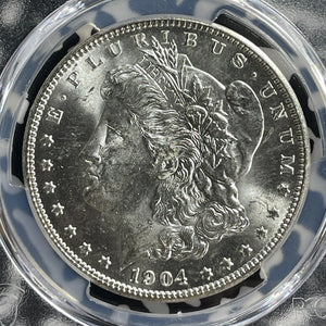 1904-O U.S. $1 Morgan Dollar PCGS MS63 Lot#G363 Silver! Choice UNC!