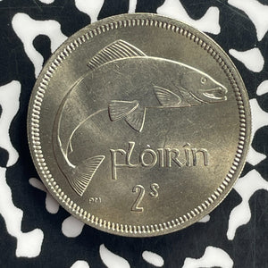 1964 Ireland 1 Florin Lot#T8876 High Grade! Beautiful!