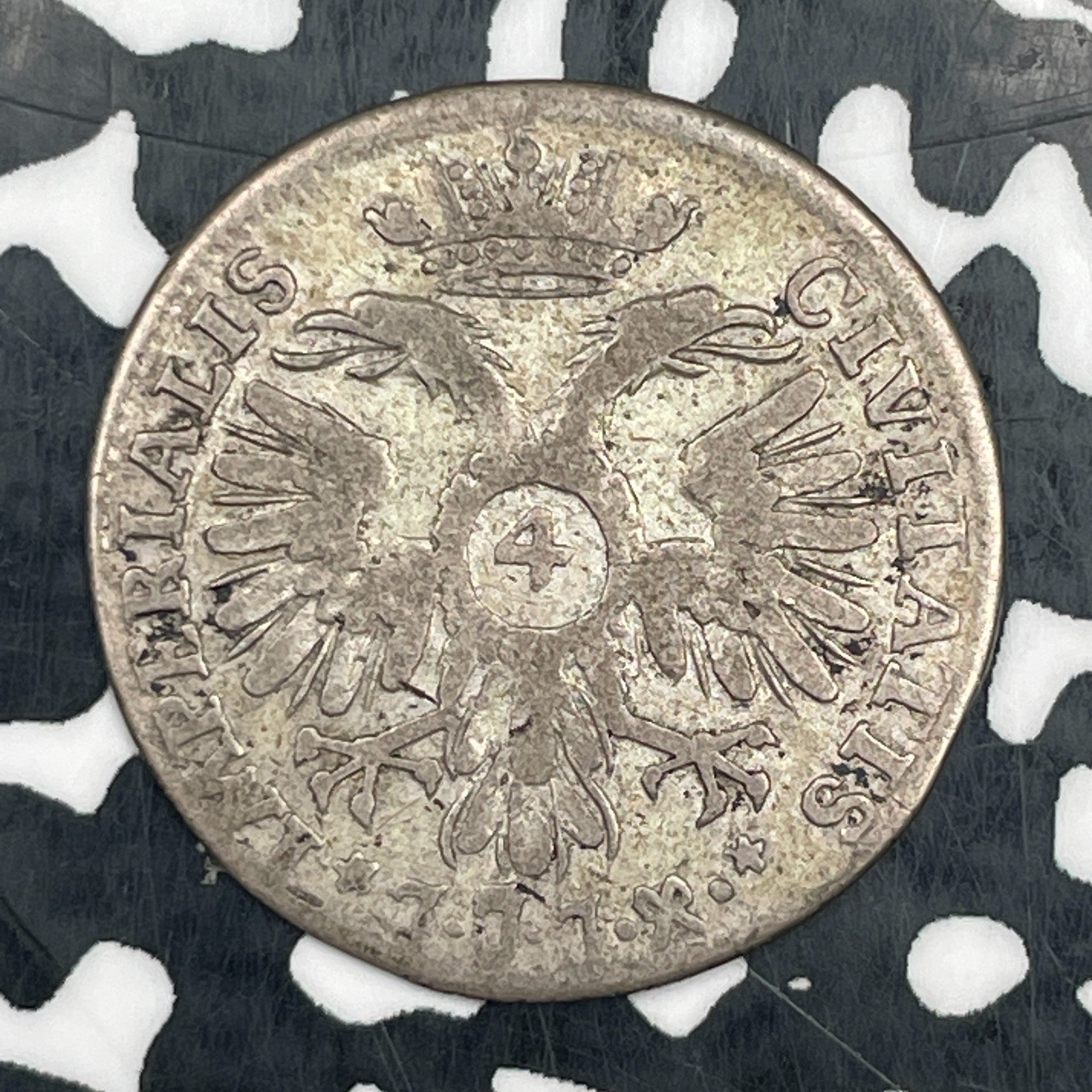 1728-JJJ Germany Lubeck 4 Schilling Lot#N3207 Silver!