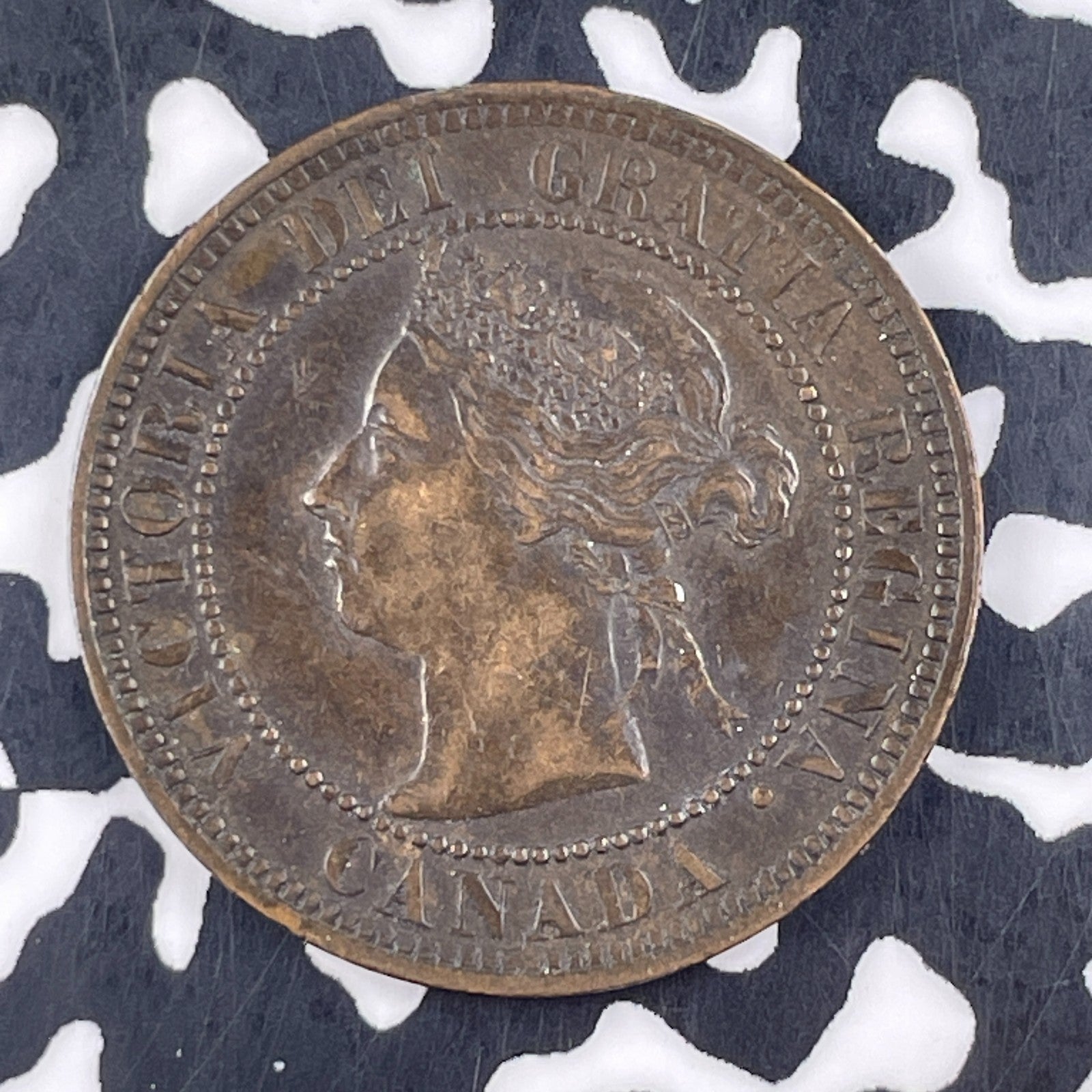 1884 Canada Large Cent Lot#F5039 Nice!