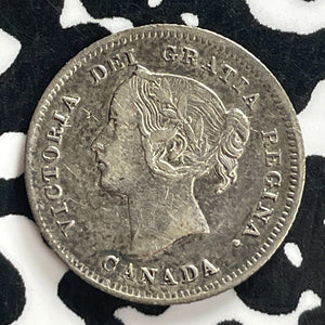 1899 Canada 5 Cents Lot#T7724 Silver! Nice!